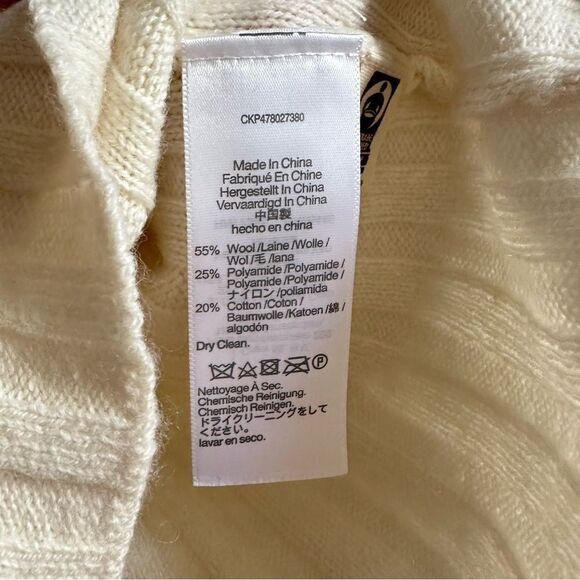 NWT Madewell Mockneck Crop Sweater NM625 sizes XXS XL - Picture 6 of 8